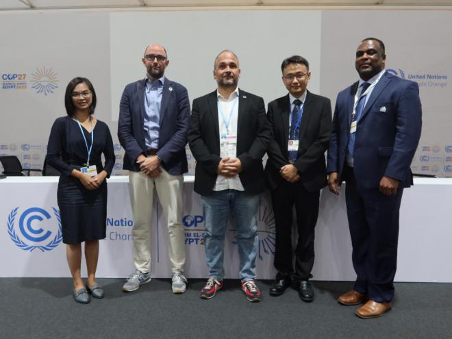 Canarias, Baleares y Taiwán abordan en la COP27 la transición energética en territorios insulares