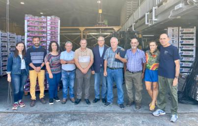 Curbelo anuncia que el Cabildo duplicará las ayudas a las cooperativas agrícolas de La Gomera