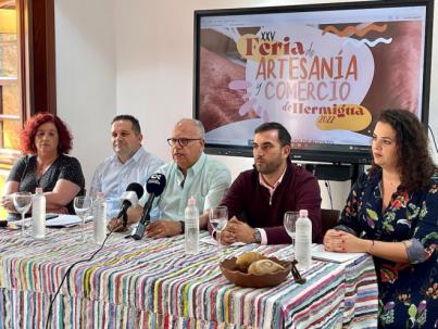 Hermigua acogerá una treintena de oficios artesanales en una nueva edición de su feria de artesanía y comercio