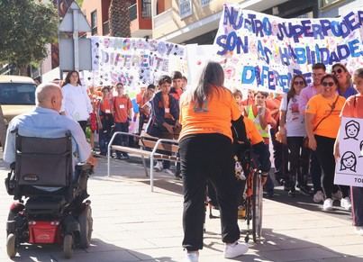 Escolares visibilizan los derechos de las personas con discapacidad