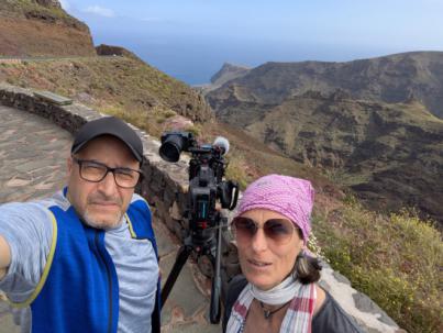 La Gomera recibe la visita de la televisión italiana RAI