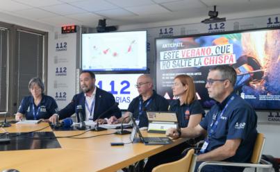 Alerta máxima por calor y riesgo de incendios forestales en Canarias
