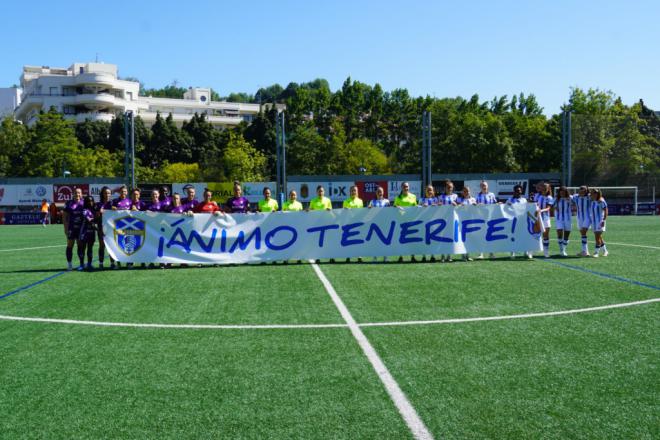 La UDG Tenerife rinde a un buen nivel ante la Real Sociedad en Rentería