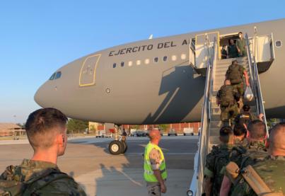 Finaliza un nuevo relevo de los militares del RAAA 94 desplegados en la Misio&#769;n de Apoyo a Turqui&#769;a