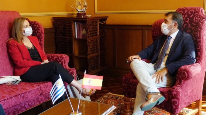Santa Cruz recibe la visita oficial de la embajadora de Uruguay, Ana Teresa Ayala