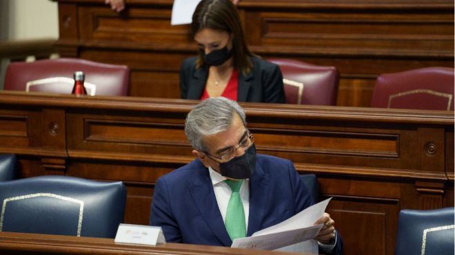 El Parlamento convalida por unanimidad las medidas tributarias por la erupción en La Palma
