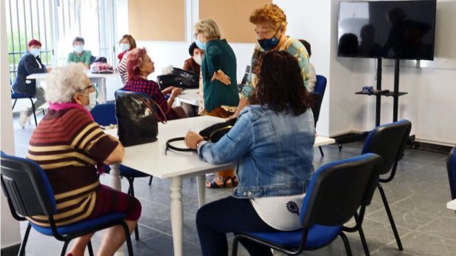 Mensajeros de la Paz inaugura en el Centro Social Miramar el Programa Movilízate