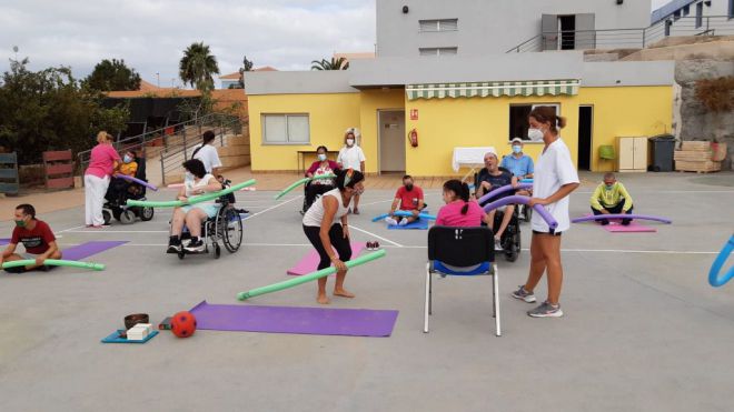 El deporte sin barreras es una realidad en Adeje