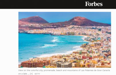 Forbes recomienda a Las Palmas de Gran Canaria como el destino ideal para una escapada de invierno en España