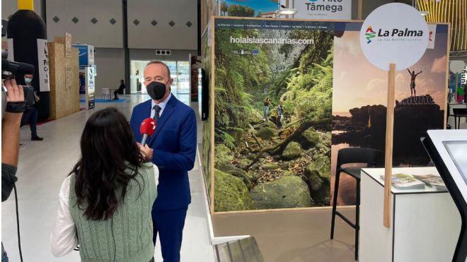 La Palma se promociona en la feria de Intur como destino turístico seguro