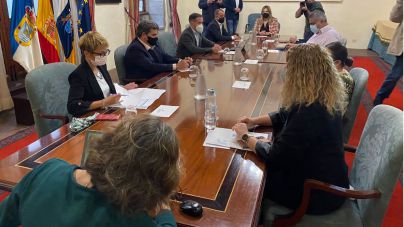 El Cabildo traslada a Escrivá una batería de medidas para ayudar a las pymes y autónomos de La Palma