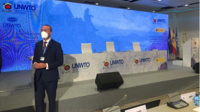 La Palma pide el apoyo de la OMT para la recuperación turística de la Isla