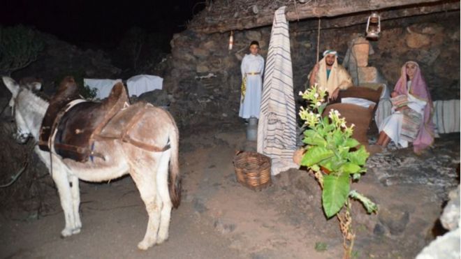 Belén Viviente del Ecomuseo de Guinea en la Frontera 