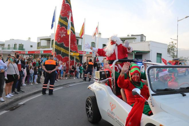 Papá Noel recorrerá este jueves las calles de Playa Blanca