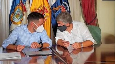 Confirman que a partir del lunes 27 se comenzará a retirar lava del cruce de La Laguna