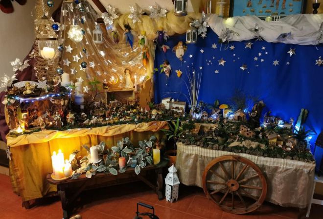 Agustina Forte, ganadora de la XVII edición del Concurso de Belenes de Santiago del Teide