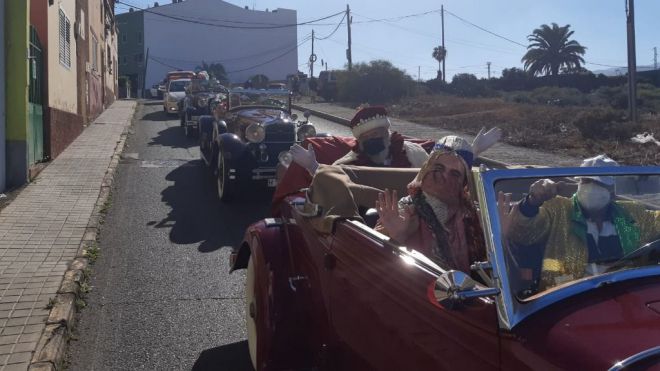 Los Reyes Magos visitarán los barrios de Telde en coches antiguos en un recorrido