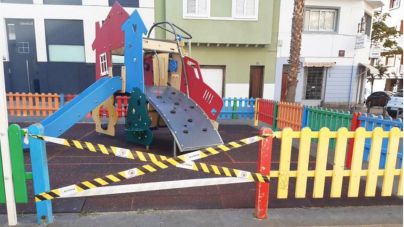 Santa Cruz adapta sus espacios públicos a las restricciones del nivel 4 de la alerta sanitaria