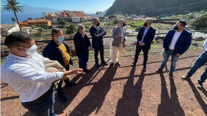 Rodríguez y Curbelo destacan el fortalecimiento de la inversión pública para actuaciones en La Gomera