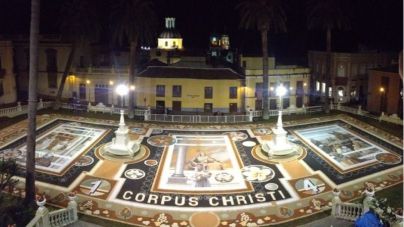 El Cabildo apoya que la Asociación de Alfombristas de La Orotava sea Premio Canarias 