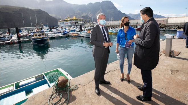 Obras Públicas planifica más de 14 millones de euros para la mejora y reordenación del Puerto de Agaete