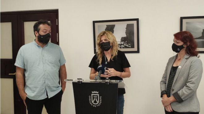 Sí Podemos Canarias romperá el pacto en el Cabildo si respalda la propuesta de Cs para impulsar el tren del Sur