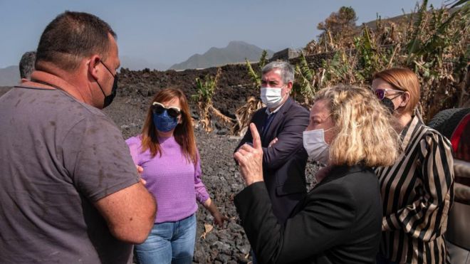 CC reclama 52 millones para restituir los daños en las 573 viviendas de uso habitual arrasadas por el volcán