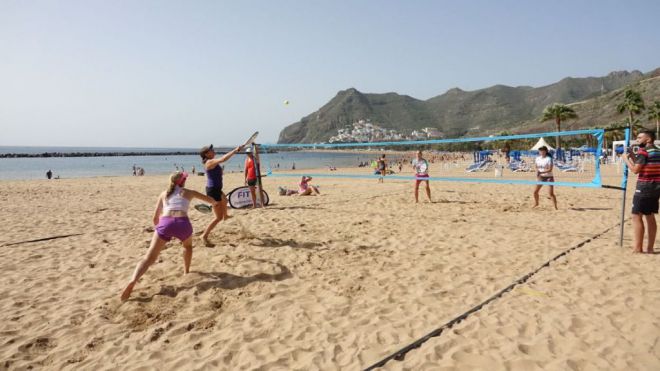 El “Espacio Deportivo” de la playa de Las Teresitas concluirá su primera fase en marzo