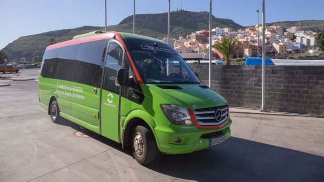 Más de 22 mil pasajeros utilizan GuaguaGomera durante el mes de enero para moverse en la isla