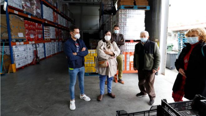 El Cabildo y el Banco de Alimentos definen líneas conjuntas de actuación de cara al futuro