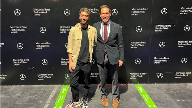 La seda palmera en la Mercedes Benz Fashion Week Madrid a través del diseñador internacional Pablo Erroz