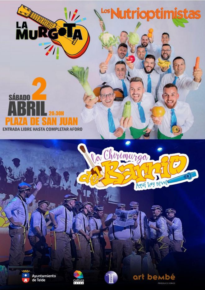 La Murgota y la Chirimurga del Barrio fusionarán este sábado el humor y la música en un espectáculo conjunto en la plaza de San Juan