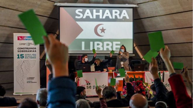 Sí se puede reafirma su rechazo a la guerra, a la OTAN y a la militarización de Canarias