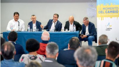 Candil plantea con los agentes del transporte un vuelco al modelo de movilidad en LPGC