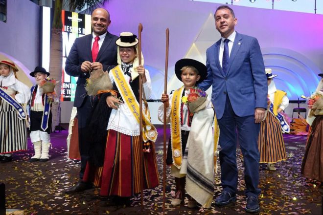Gabriela Cruz Hernández, elegidos Mago y Maga Infantil de las Fiestas de Mayo