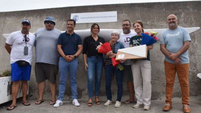 Un total de 262 nadadores toman la salida de la travesía a nado en memorial a Víctor Teni