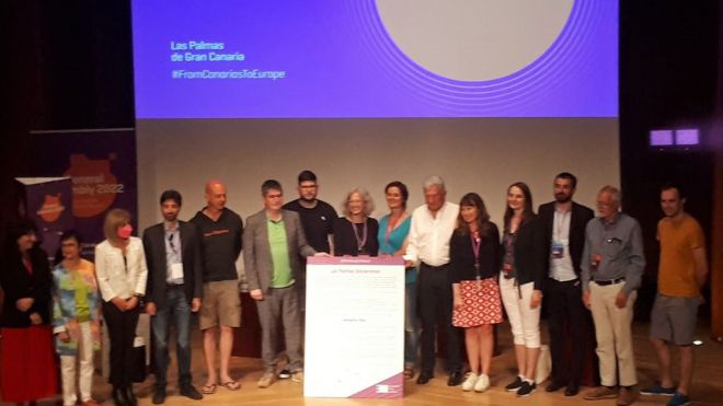Nueva Canarias entra en la dirección de la Alianza Libre Europea por primera vez