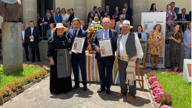 El Cabildo se suma al Parlamento de Canarias en el reconocimiento al valor patrimonial del Ramo de Arure