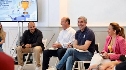 Clavijo alerta de las dificultades del deporte base y reclama al Gobierno trabajar “codo a codo” con los clubes