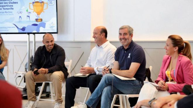 Clavijo alerta de las dificultades del deporte base y reclama al Gobierno trabajar “codo a codo” con los clubes