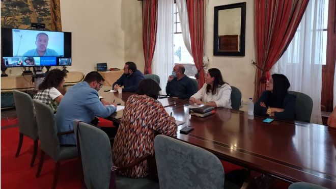 El Cabildo pide apoyo a los 14 alcaldes para Recuperar La Palma