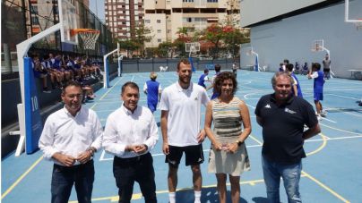 Santa Cruz retoma con éxito de participación el campamento de baloncesto de Sergio Rodríguez
