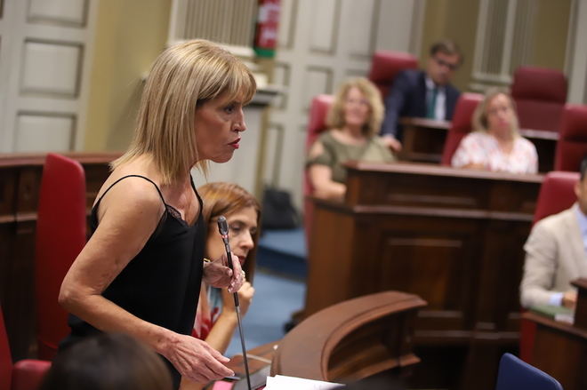 Esther González arranca a CC en el Gobierno el rechazo a la construcción del megapuerto de Fonsalía