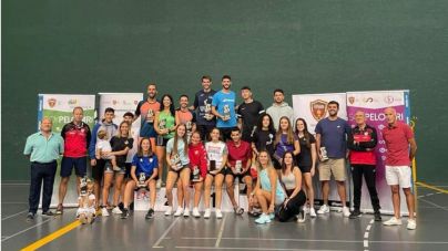 Guti Vidal, ganador del Open Nacional Absoluto de frontenis