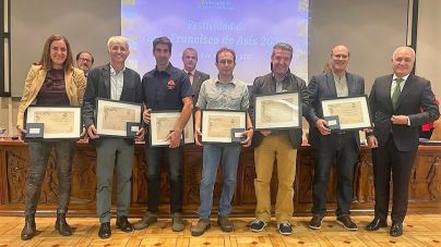 Los Ingenieros de Montes distinguen a ocho compañeros canarios por su labor en el volcán de La Palma