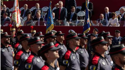 Canarias en el Día de la Fiesta Nacional con la presencia destacada del CGPC y el Pevolca