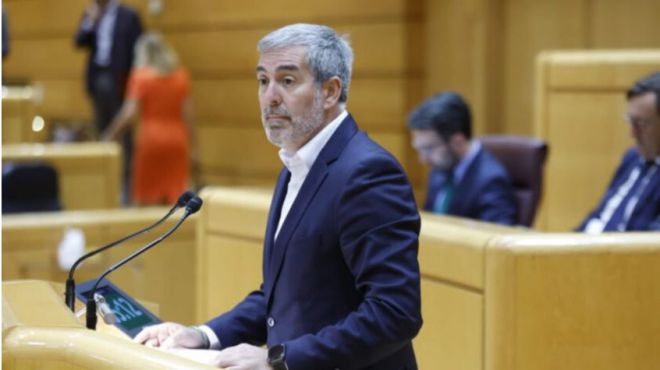 Clavijo advierte a Torres que el REB balear “puede hacer perder el estatus de Canarias en la UE”