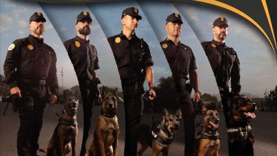 La Policía Local celebra el XXV aniversario de la creación de su unidad canina