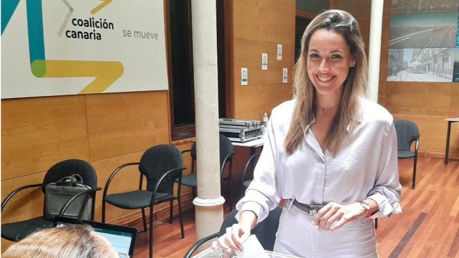 María Fernández elegida oficialmente como candidata a presidir el Cabildo de Gran Canaria con el 97,6% de los votos
