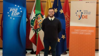 JNC celebra la candidatura de Sergio Medina como nuevo vicepresidente económico de Jóvenes Demócratas Europeos